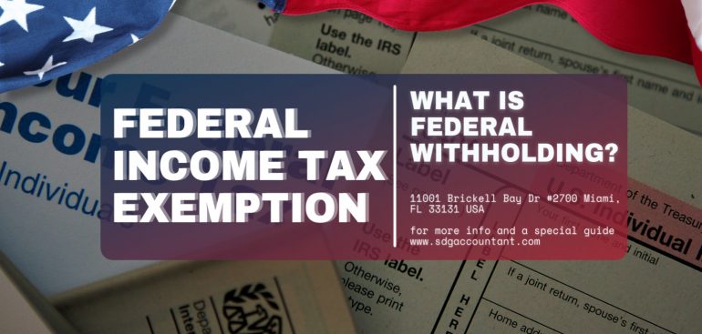 Exempt from Federal Tax Withholding