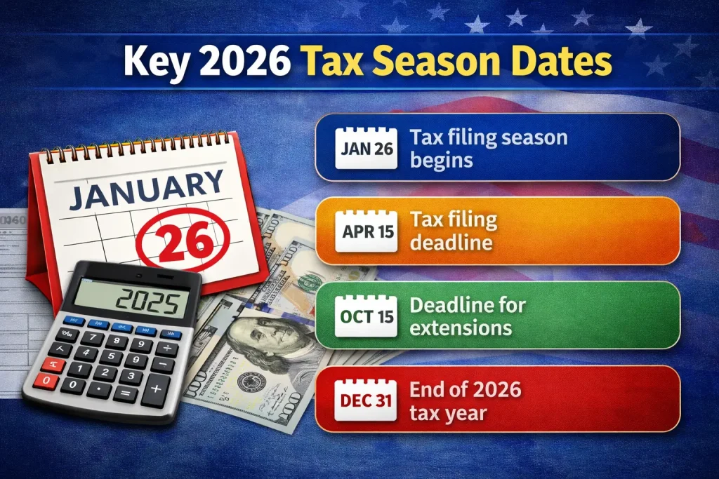 Key 2026 Tax Season Dates